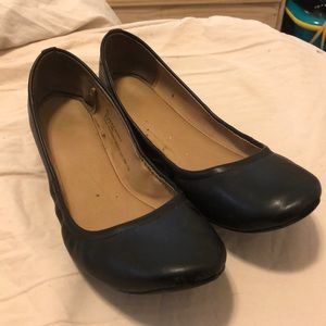Simple black flats